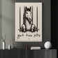 Funny Horse Canvas Painting, Got Too Silly Wall Art Decor, Poster Gift For Horse Lovers