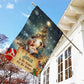 Jesus To The Reason For The Season, Jesus Xmas Garden Flag & House Flag, Christmas Flag Gift For Jesus Lovers