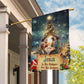 Jesus To The Reason For The Season, Jesus Xmas Garden Flag & House Flag, Christmas Flag Gift For Jesus Lovers