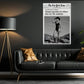 The New York News Cowgirl Canvas Painting, Where Men Get The Audacity Wall Art Decor, Poster Gift For Cowgirl