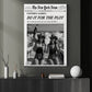 The New York News Cowgirl Canvas Painting, Do It For The Plot Wall Art Decor, Poster Gift For Cowgirl