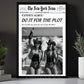 The New York News Cowgirl Canvas Painting, Do It For The Plot Wall Art Decor, Poster Gift For Cowgirl