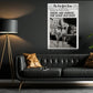 The New York News Cowgirl Canvas Painting, These Are Indeed The Good Old Days Wall Art Decor, Poster Gift For Cowgirl
