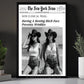 The New York News Cowgirl Canvas Painting, New Clinical Trial Wall Art Decor, Poster Gift For Cowgirl