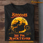 Halloween Biker Witch T-shirt, Brooms Are For Amateurs, Gift For Biker Lovers