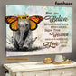 Elephant Poster/Canvas, When You Believe Beyond What Your Eyes Can See, Elephant Canvas Wall Art, Poster Gift For Elephant Lovers