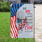 Be Still And Know That I'm God, Jesus Xmas Garden Flag & House Flag, Christmas Flag Gift For Jesus Lovers