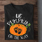 Halloween T-shirt, Pumpkin On The Way Thanksgiving Gift, T-shirt Gift For Halloween Costume