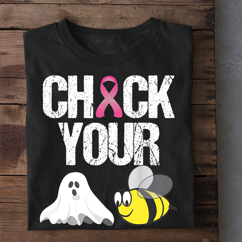 Cute Halloween Bee T-shirt, Chick Your Best Friend Between Bee And Ghost, T-shirt Gift For Halloween Costume, Gift For Bee Lovers