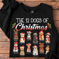 Christmas Dog Sweatshirt, The 12 Dogs Of Christmas Crewneck Sweatshirt Xmas Gift For Dog Lovers