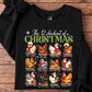 Funny Christmas Chicken Sweatshirt, The 12 Chickens Of Christmas Crewneck Sweatshirt Xmas Gift For Chicken Lover