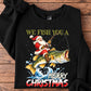 Funny Christmas Fishing Sweatshirt, We Fish You A Merry Christmas Crewneck Sweatshirt Xmas Gift For Fishing Lover
