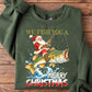 Funny Christmas Fishing Sweatshirt, We Fish You A Merry Christmas Crewneck Sweatshirt Xmas Gift For Fishing Lover