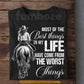 Cowgirl T-shirt, Most Of The Best Things In My Life Tees Gift For Cowgirls