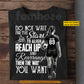 Personalized Soccer Girl T-shirt, Do Not Wait For The Stars Sport Tees Gift For Soccer Lovers