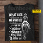 Personalized Horse Riding Girl T-shirt, What Lies Behind Us Tees Gift For Horse Girl