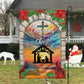 Holy Family Christmas Begins With Christ, Christians Xmas Garden Flag & House Flag, Nativity Christians Flag Gift