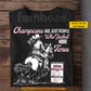 Personalized Barrel Racing T-shirt, Champions Are Just People Who Failed More Times Tees Gift For Barrel Racing Lover