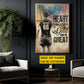 Personalized Soccer Woman Canvas Painting, Heart Is What Separates Sport Wall Art Decor, Poster Gift For Soccer Lover