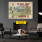 Motivational Personalized Golf Man Canvas Painting, It Will Hurt Worth It Sport Wall Art Decor, Poster Gift For Golf Lover