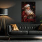 Believe In The Magic Of Christmas, Santa Claus Christmas Canvas Painting, Xmas Wall Art Decor - Santa's Poster Gift