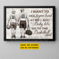 Personalized Couple Basketball Canvas Painting, Let’s Go To The Basketball Court Sport Wall Art Decor, Poster Gift For Basketball Couple