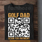 Funny Golf Dad T-shirt, Golf Dad Scan For Payment Sport Tees Gift For Golf Dad, Golf Lover