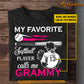 Personalized Softball T-shirt, Softball Player Calls Me, Mother's Day Gift For Mom & Grammy From Softball Girl