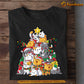 Cat Christmas T-shirt, Christmas Tree Cats, Gift For Cat Lovers, Cat Tees, Cat Owners