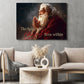 The Spirit Of Christmas Lives Within, Santa Claus Christmas Canvas Painting, Xmas Wall Art Decor - Christmas Poster Gift