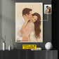 Personalized Couple Love Canvas Painting, Turn Your Love Into Art Wall Art Decor, Valentine Poster Gift For Couple
