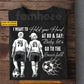 Personalized Old Couple Soccer T-shirt, Baby Let's Go To The Soccer Field Sport Tees Gift For Football Lover