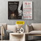 Vintage Personalized Loving Couple Canvas Painting, We're A Team Wall Art Decor, Valentine Poster Gift For Romantic Couple