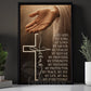 Jesus Canvas Painting, Jesus Is My God Wall Art Decor, Poster Gift For Christian