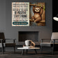 Motivational Quote Sloth Canvas Painting, Some Days Are Better Wall Art Decor, Poster Gift For Sloth Lover