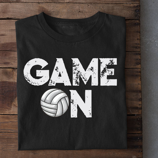 Volleyball T-shirt, Game On, Gift For Volleyball Lovers, Volleyball Players