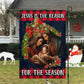 Jesus Is The Reason For The Season, Jesus Xmas Garden Flag & House Flag, Christmas Flag Gift For Jesus Lovers