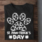 St Patrick's Day Dog T-shirt, Dogshoes Clovers Patrick's, Patricks Day Gift For Dog Lovers Dog Owners, Dog Tees