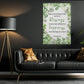 Four-Leaf Clover Canvas Painting, May Your Troubles Be Less Shamrock Wall Art Decor, Poster St Patrick's Day Gift For Irish Lover