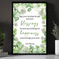 Four-Leaf Clover Canvas Painting, May Your Troubles Be Less Shamrock Wall Art Decor, Poster St Patrick's Day Gift For Irish Lover