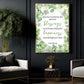 Four-Leaf Clover Canvas Painting, May Your Troubles Be Less Shamrock Wall Art Decor, Poster St Patrick's Day Gift For Irish Lover
