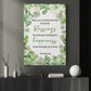Four-Leaf Clover Canvas Painting, May Your Troubles Be Less Shamrock Wall Art Decor, Poster St Patrick's Day Gift For Irish Lover