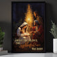 Amidst The Silence The Light Of Hope Was Born Holy Family, Nativity Christians Canvas Painting, Wall Art Decor - Christmas Poster Gift