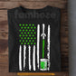 Funny Lucky Shamrock Beer T-shirt, Irish Beer Flag Tees St Patrick's Day Gift For Irish Lover, Beer Lover