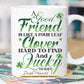 Four-Leaf Clover Mug, A Good Friend Is Like A Four Leaf Clover Mugs St Patrick's Day Gift For Irish Lover