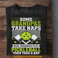 Funny Pickleball Grandpas T-shirt, Real Grandpas Play Pickleball Then Take A Nap Sport Tees Gift For Pickleball Lover