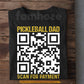 Funny Pickleball Dad T-shirt, Pickleball Dad Scan For Payment Sport Tees Gift For Pickleball Lover