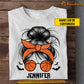 Personalized Halloween Basketball T-shirt, Basketball Witch, Spooky Gift For Basketball Lovers