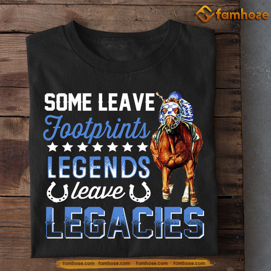 Kentucky Derby Day Horse Racing T-shirt, Footprints Legends Legacies, Gift For Horse Racing Lovers Fan Of Kentucky Derby