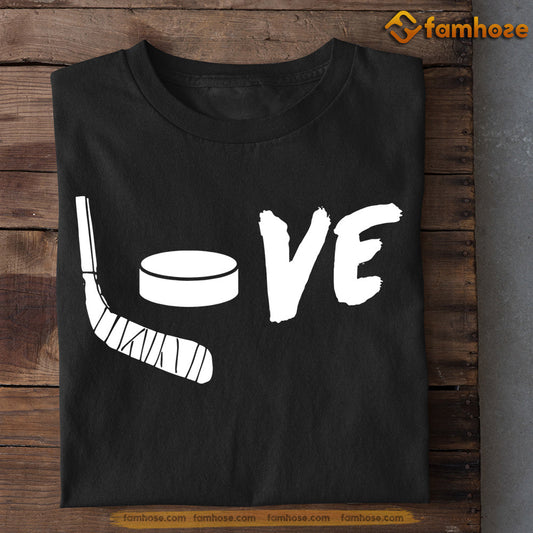 Funny Hockey T-shirt, Love This Sport, Gift For Hockey Lovers, Hockey Tees